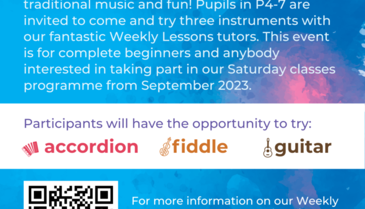 Thig & Feuch Come & Try - Weekly Lessons 2023-3