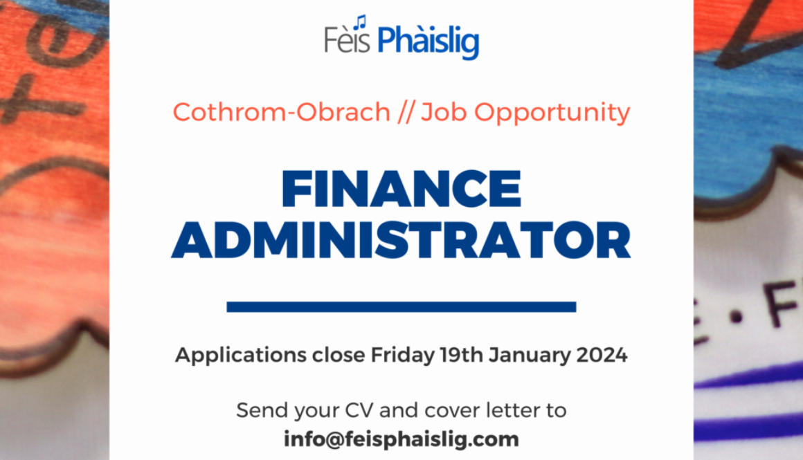 Finance Administrator Job Opportunity